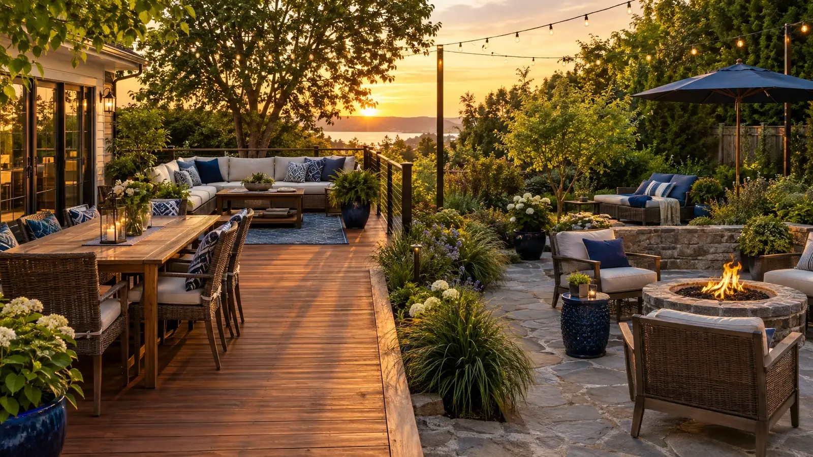 Deck or Patio: Choosing Your Terrace