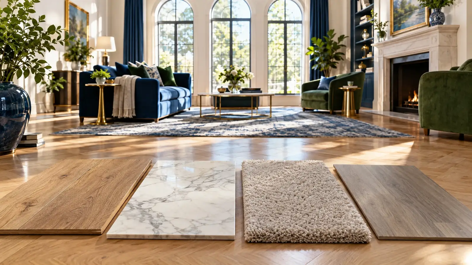 Floors Compared: Wood, Tile, Carpet and Vinyl