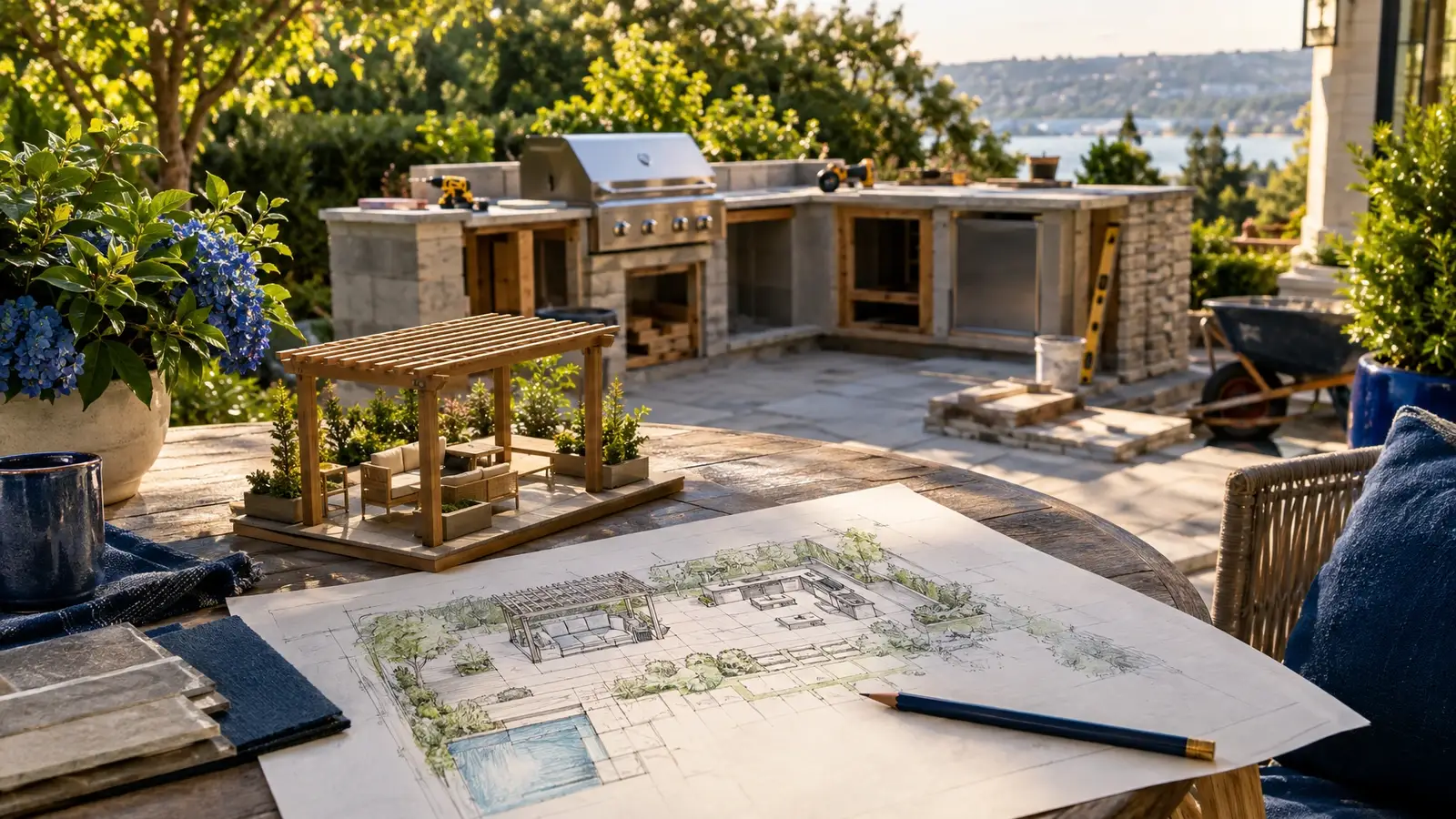 Outdoor Kitchens, Fire and Lounge Planning
