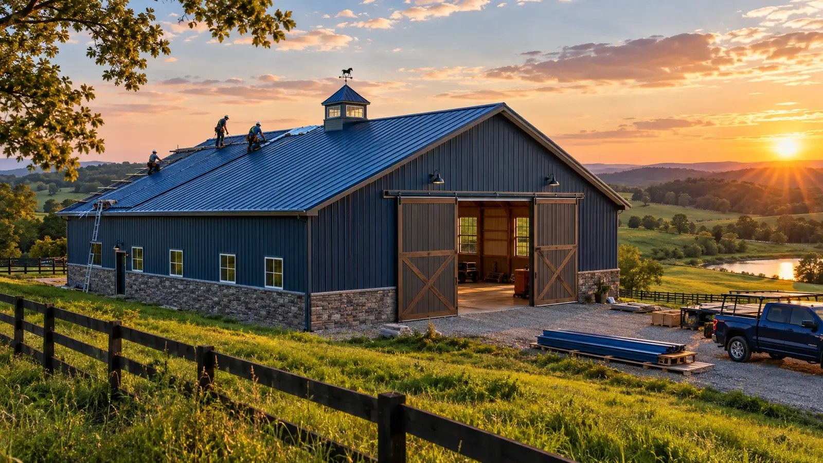 Pole Barns from VIP Home Service Group