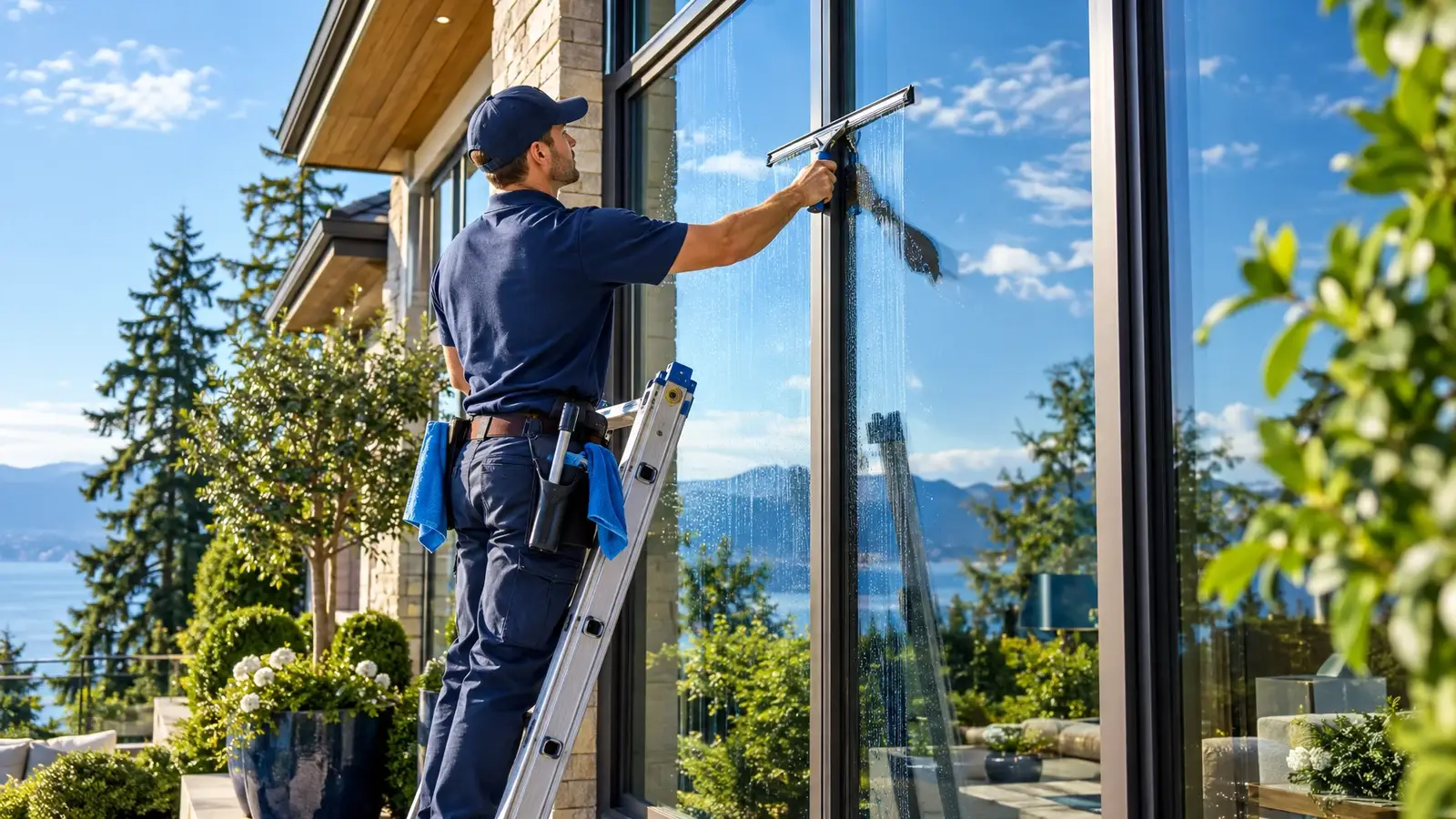 Window and Glass Cleaning from VIP Home Service Group