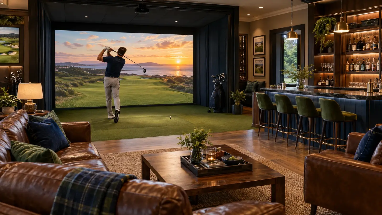 Golf Simulators from VIP Home Service Group
