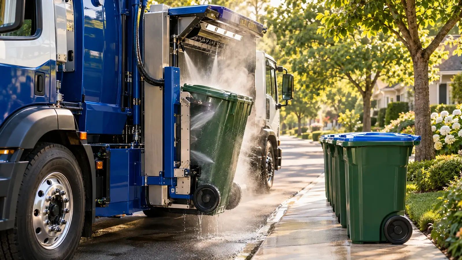 Trash Bin Cleaning
