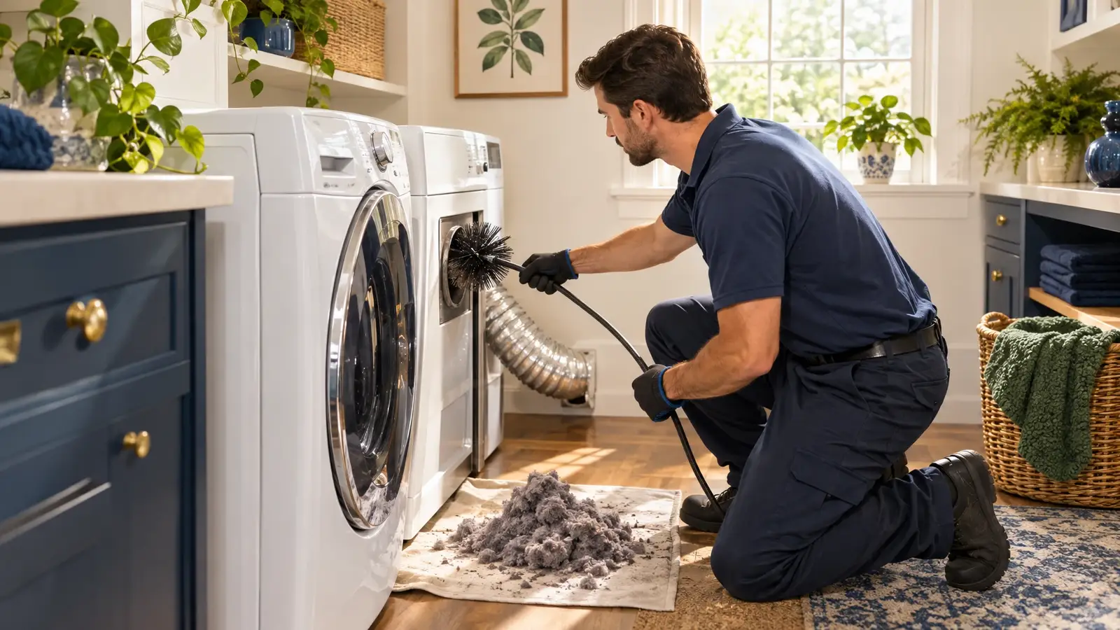 Dryer Vent Cleaning from VIP Home Service Group